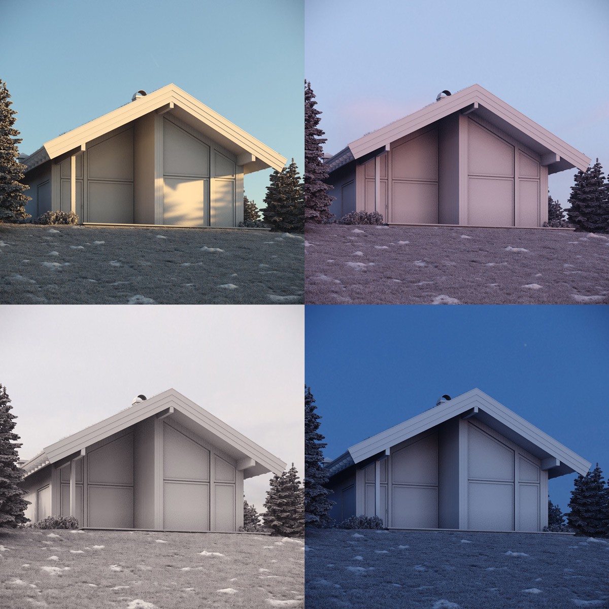 Quick HDRI Loader Tests on Architectural Visualisation