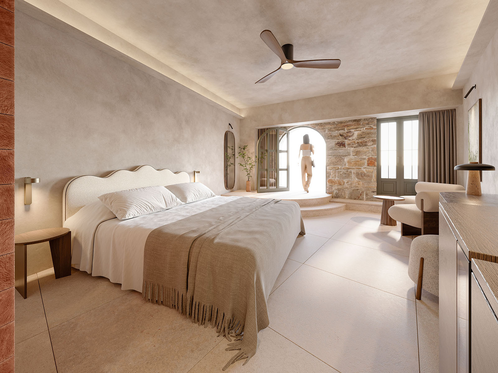 Interior Renders for a Boutique Hotel in Crete feature image