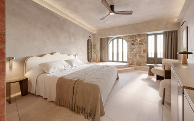 Interior Renders for a Boutique Hotel in Crete Feature Image