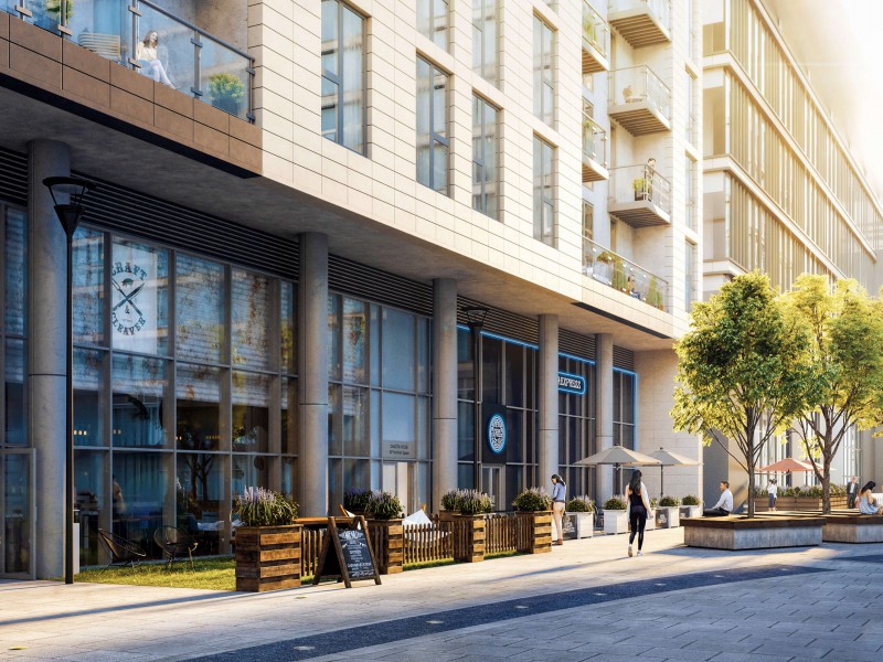The Hub Exterior