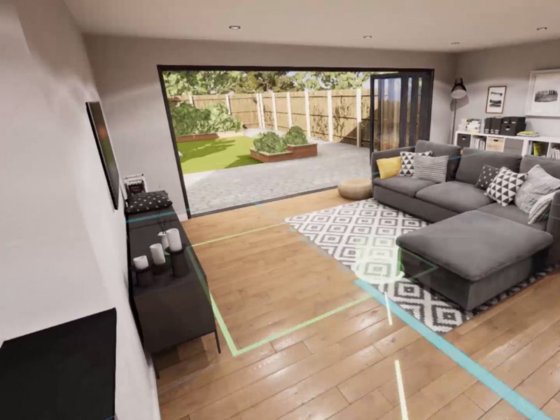 Virtual reality bungalow tour UK